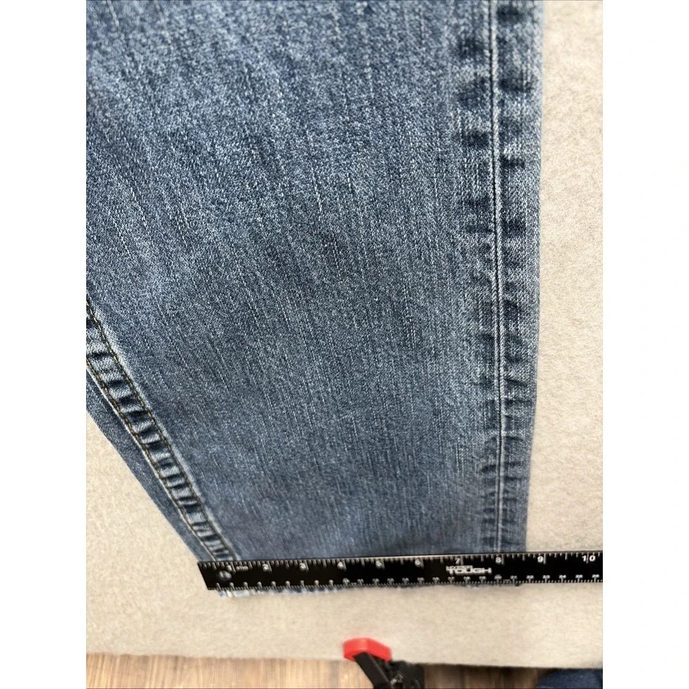 True Religion Ricky 31 Straight Leg Vintage Jeans Men's Size 34x32L Made In USA